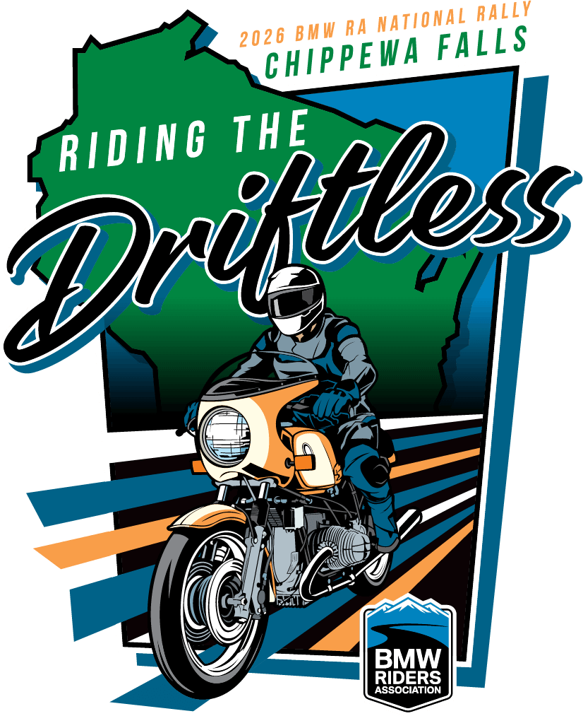 Riding the Driftless Rally logo