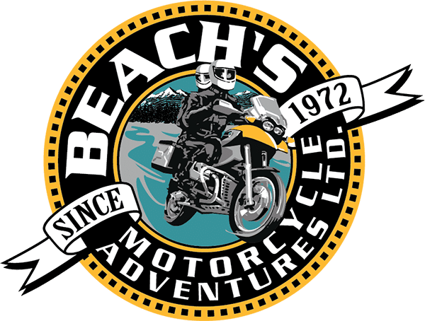 Beaches logo Beach's Motorcycle Adventures